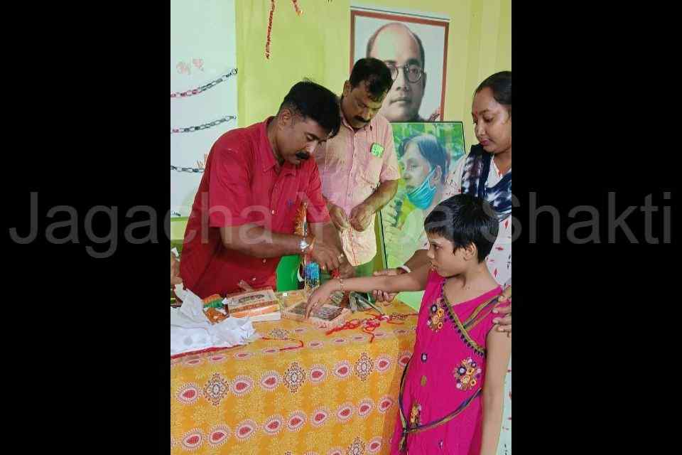 Raksha Bandhan with children of Chiranabin observation home 2022