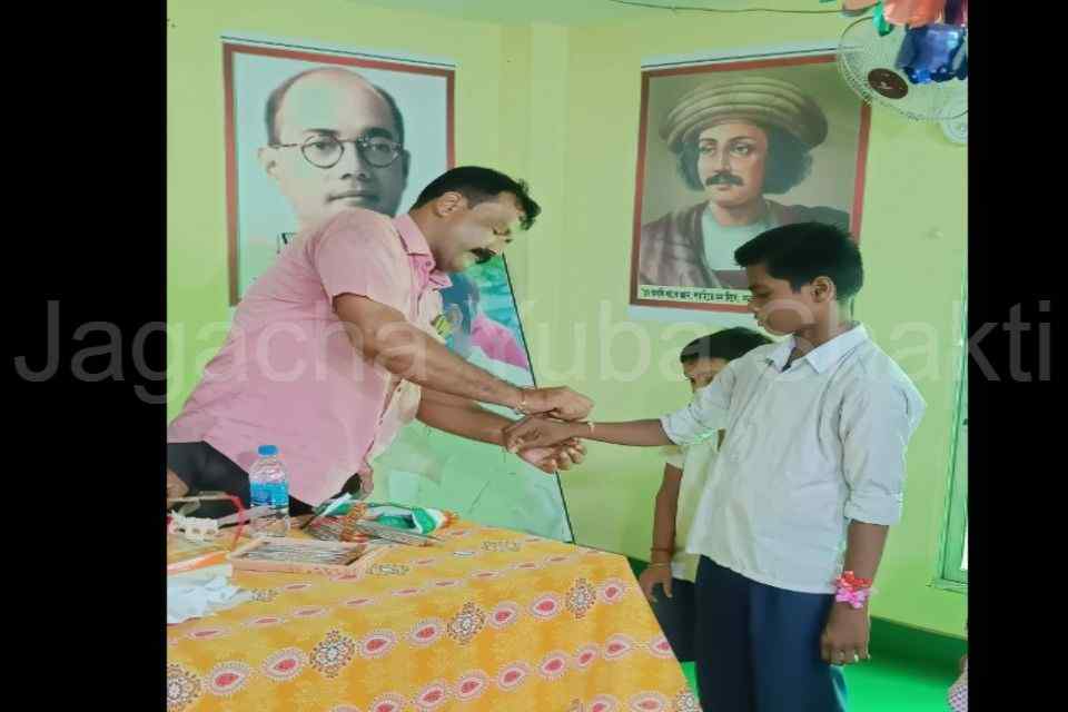 Raksha Bandhan with children of Chiranabin observation home 2022