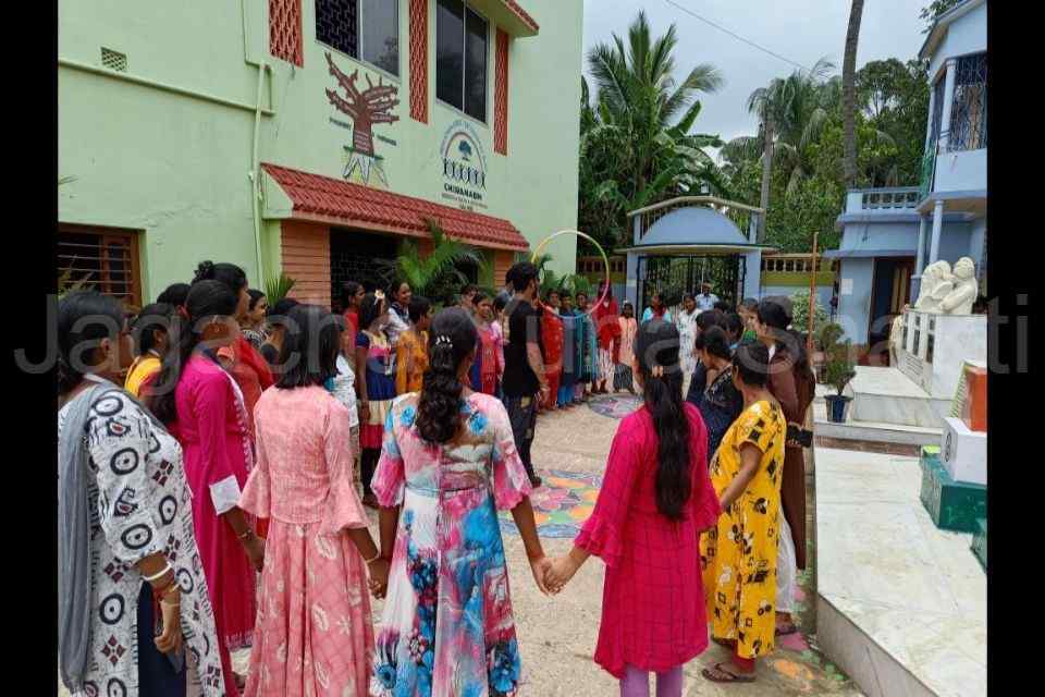 Raksha Bandhan with children of Chiranabin observation home 2022