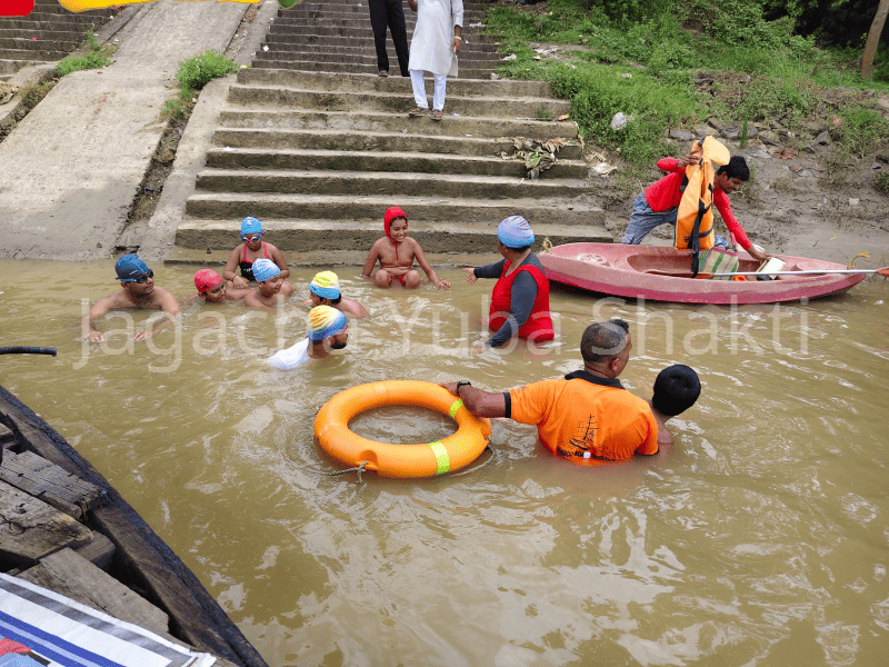Damodar River Open Water Swimming 10 Kilometer