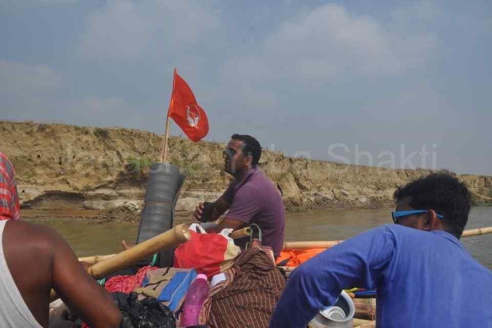 India first time empty Plastic Bottles Boat Expedition Mayapur to Kolkata - 2015